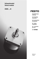 Festo DSMI-B Serie Instrucciones De Utilizacion