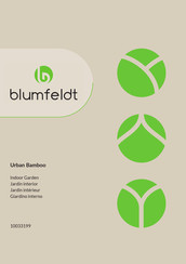 Blumfeldt Urban Bamboo Manual De Instrucciones