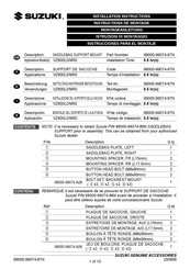 Suzuki 99000-99074-87N Instrucciones Para El Montaje