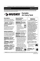 Husky KT110003AV Instrucciones De Operación