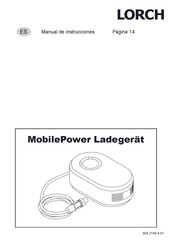 LORCH MobilePower Manual De Instrucciones