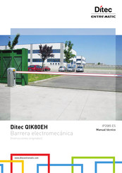 entrematic Ditec QIK80EH Manual Tecnico