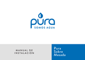 Pura Pura Sobre Mesada Manual De Instalación