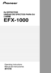 Pioneer EFX-1000 Manual De Instrucciones