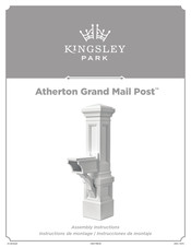 Kingsley PARK Atherton Grand Mail Post Instrucciones De Montaje