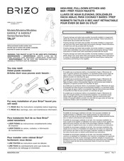 Brizo 64003LF Manual De Instrucciones