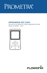 Flowonix PROMETRA 91828 Manual De Instrucciones