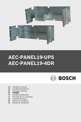 Bosch AEC-PANEL19-4DR Manual De Instalación