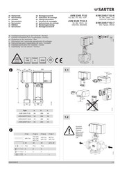 sauter AVM 234S F132-6 Instrucciones De Montaje