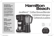 Hamilton Beach JavaBlend 40918 Manual De Instrucciones