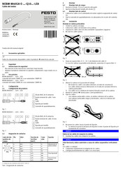 Festo NEBM-­M40G-8­-E­-Q10-­LE8 Serie Manual De Instrucciones