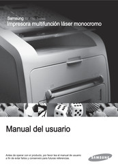 Samsung SF-560 Serie Manual De Usuario