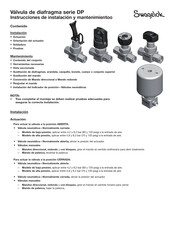 Swagelok DP Serie Instrucciones De Instalación Y Mantenimiento