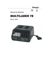 GRAUPNER MULTILADER 7E Manual De Utilización