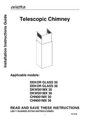 arietta Dekor Glass 30 Instrucciones Para La Instalación