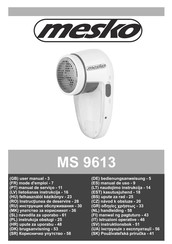 Mesko MS 9613 Manual De Uso