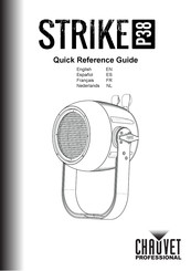 Chauvet Professional STRIKE P38 Guía De Referencia Rápida