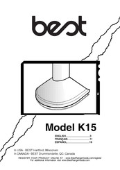 Best K15 Manual De Instrucciones