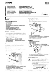 Siemens OCI611 Serie Instrucciones De Montaje