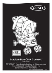 Graco Stadium Duo Click Connect Instructions