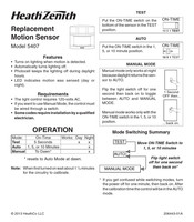 Heath Zenith 5407 Manual De Instrucciones