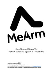 SpierceTech MeArm Manual De Ensamblaje