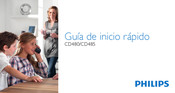 Philips CD480 Guia De Inicio Rapido