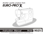 Euro-Pro 9025 Manual De Instrucciones