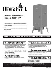 Char-Broil 12201597 Manual Del Producto