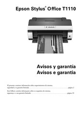 Epson Stylus Office T1110 Manual De Instrucciones