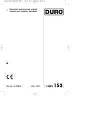 Duro 44.172.25 Manual De Instrucciones Original