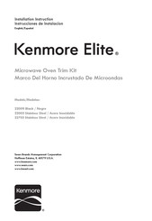 KENMORE ELITE 22009 Instrucciones De Instalación