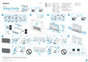 Sony BRAVIA XBR-85Z8H Guía De Configuración