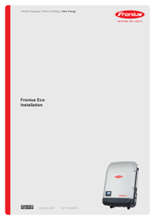 Fronius Eco 27.0-3-S Instrucciones De Instalación