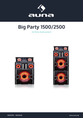 auna Big Party 2500 Manual Del Usuario