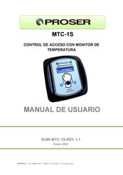 PROSER MTC-1S Manual De Usuario