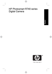 HP Photosmart R740 Serie Guía De Comienzo Rápido