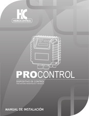 HC PROCONTROL Manual De Instalación