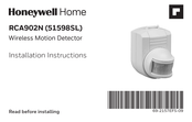 Honeywell Home RCA902N Instrucciones De Instalación