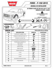 Warn 102020 Manual De Instalación