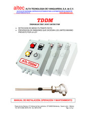 Altec TDDM Manual De Instalación, Operación Y Mantenimiento