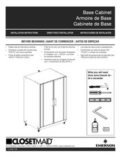 Emerson Closet Maid 12741 Instrucciones De Instalación