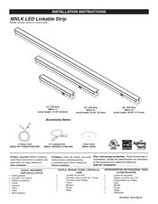 Lithonia Lighting MNLK Serie Instrucciones De Instalación