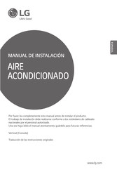 LG AQNH GALAD Serie Manual De Instalación