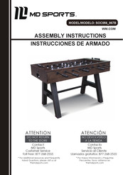 MD SPORTS SOC056 067B Instrucciones De Armado