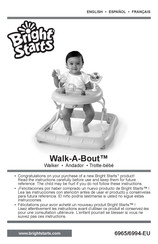 Bright Starts Walk-A-Bout Manual Del Usuario