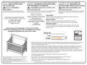 Delta Crib 'N' More Instrucciones De Montaje