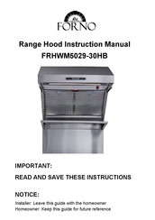 Forno FRHWM5029-30HB Manual De Instrucciones