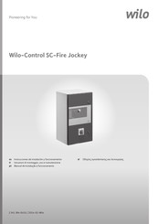 Wilo SC-Fire Jockey Instrucciones De Instalación Y Funcionamiento