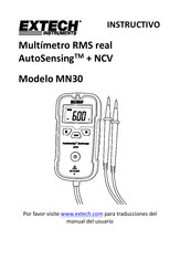 Extech Instruments MN30 Instructivo